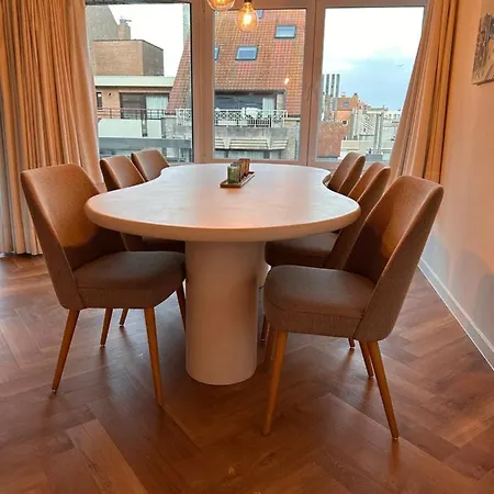 Residentie Zeebries, Luxe En Ruim Met Zijzicht Op Zee Апартаменты Кнокке-Хейст